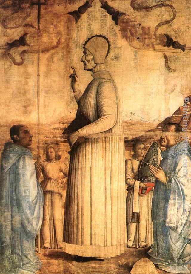 The Blessed Lorenzo Giustiniani painting - Gentile Bellini The Blessed Lorenzo Giustiniani art painting
